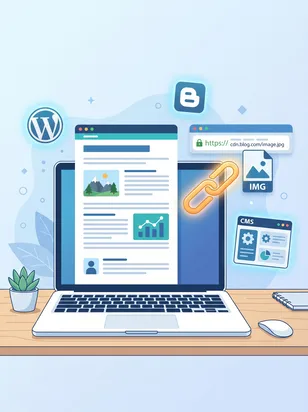 How to Embed Hosted Images in WordPress, Blogger, and Other CMS Platforms