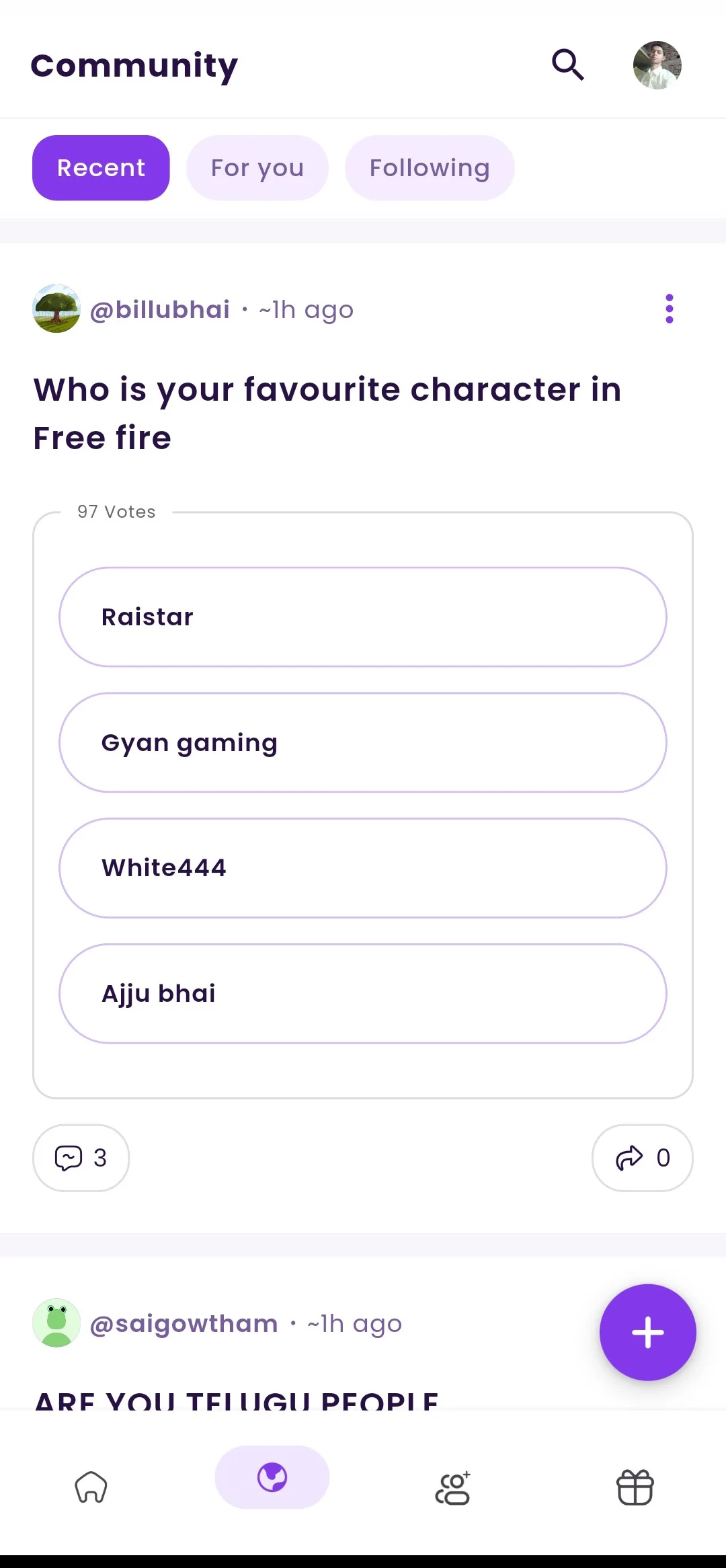 pollpe India app community Screen shot